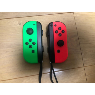 ニンテンドースイッチ(Nintendo Switch)のニンテンドースイッチ ジョイコン セット カラー/ネオングリーンネオンレッド (その他)