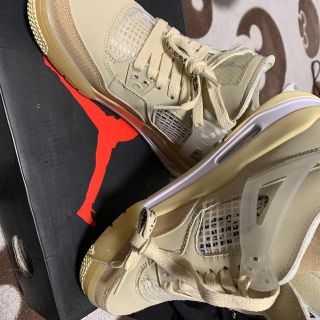 ナイキ(NIKE)の靴 Off-White x Air Jordan 4 Sail(スニーカー)