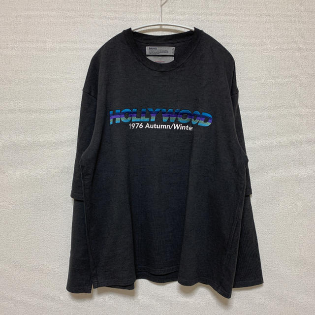 Jieda(ジエダ)のDAIRIKU/“HOLLYWOOD” Layered T-shirt メンズのトップス(Tシャツ/カットソー(七分/長袖))の商品写真