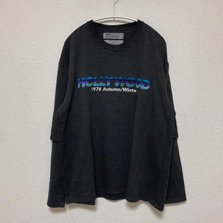 ジエダ(Jieda)のDAIRIKU/“HOLLYWOOD” Layered T-shirt(Tシャツ/カットソー(七分/長袖))