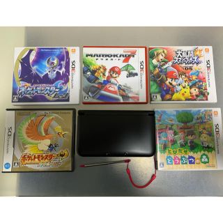 ニンテンドー3DS(ニンテンドー3DS)の【引越し前セール】3DS LL本体ソフトセット(携帯用ゲーム機本体)