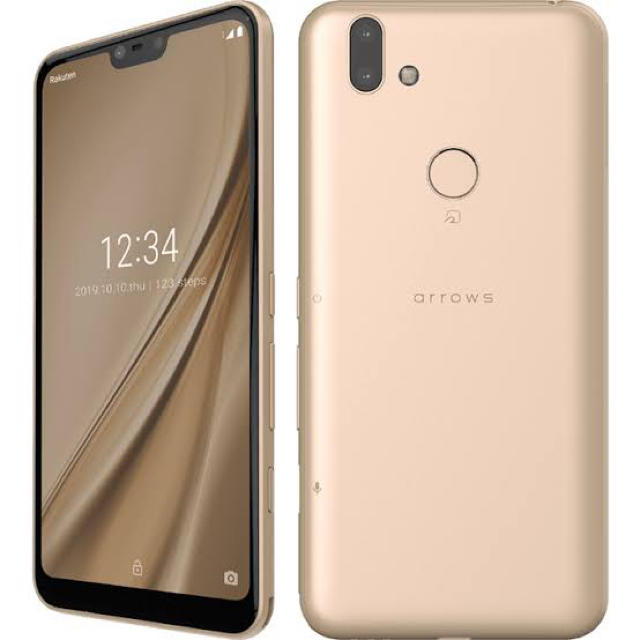 arrows(アローズ)の【新品未開封】ARROWS RX GOLD 32GB SIMフリー 富士通 スマホ/家電/カメラのスマートフォン/携帯電話(スマートフォン本体)の商品写真