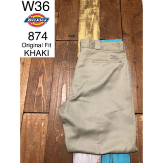 ディッキーズ(Dickies)のマックレーンさん専用　３０３５６　USED ディッキーズ　８７４　カーキ　W３６(ワークパンツ/カーゴパンツ)