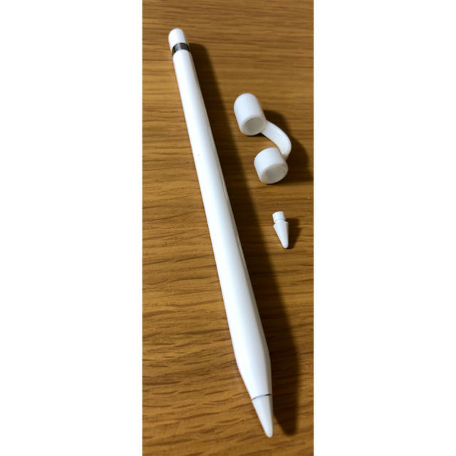 Apple - 【Apple】アップルペンシル　第一世代　未使用替ペン先&キャップホルダー付き
