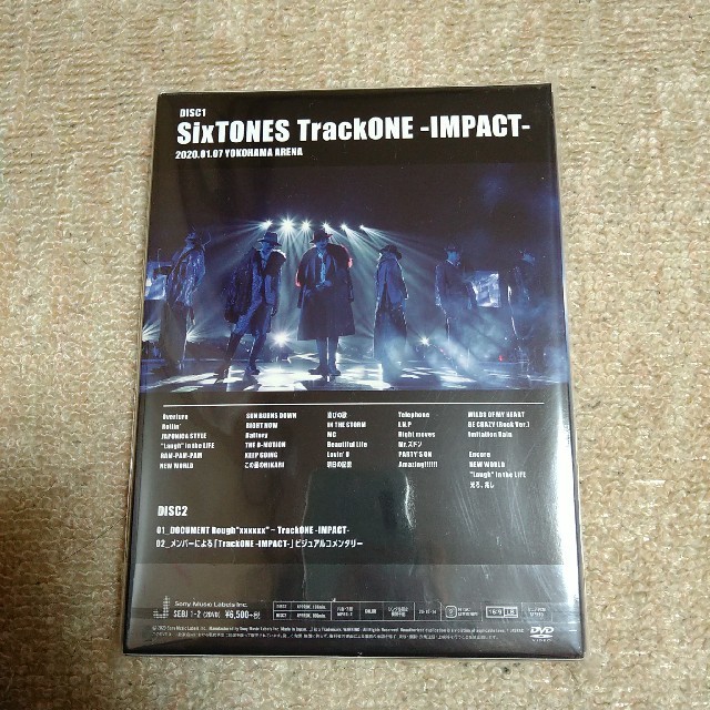 限定盤SixTONES　TrackONE -IMPACT-
