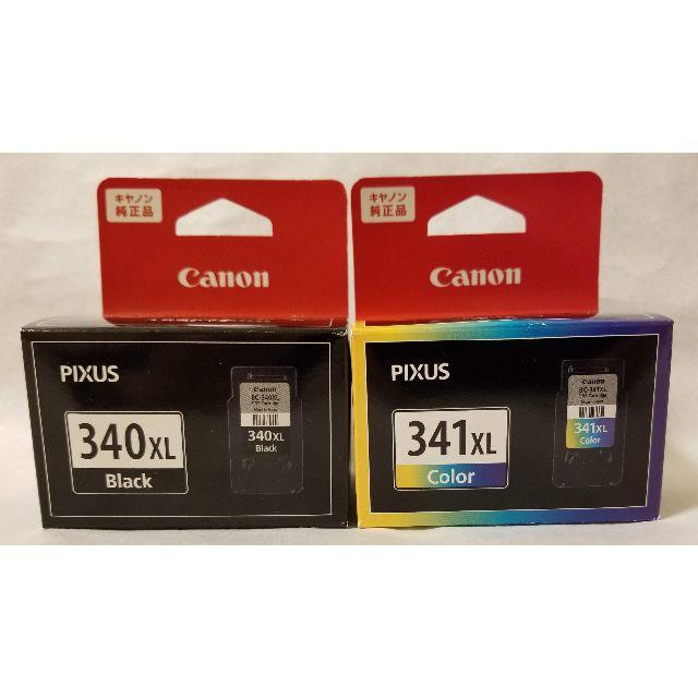 Canon【純正】インクカートリッジ BC-340XL ＆ BC-341XL