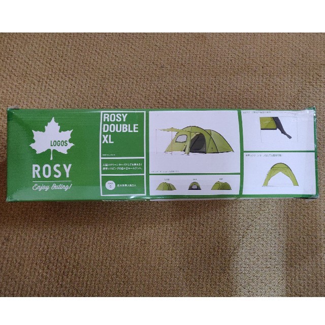 未開封 ロゴス テント 4~5人用 ROSY ドゥーブル XL ファミキャン