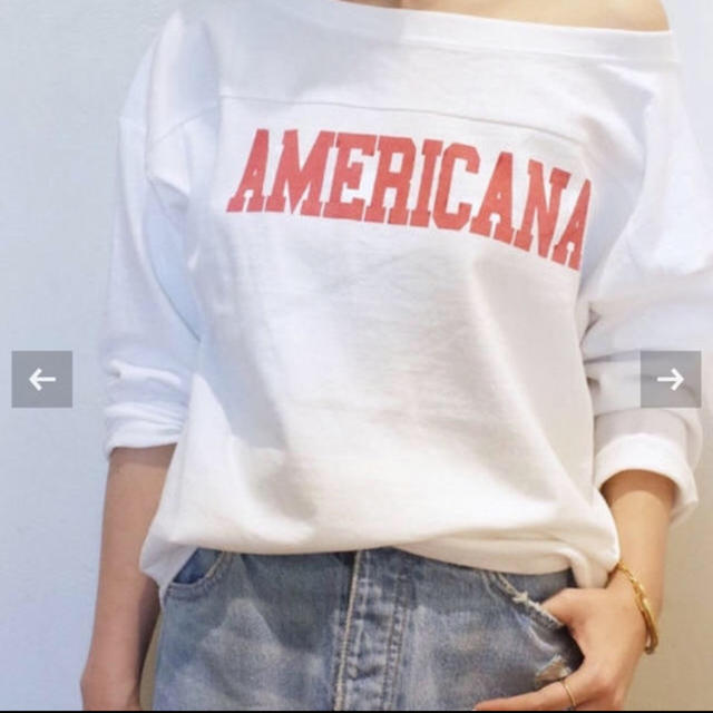 Americana アメリカーナ　スウェット　ロンTシャツ