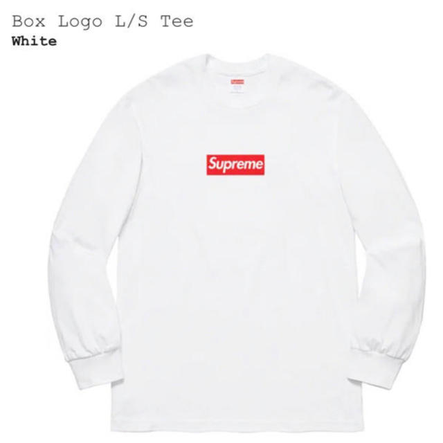 Supreme Box Logo L/S Tee シュプリーム　ボックスロゴ　S