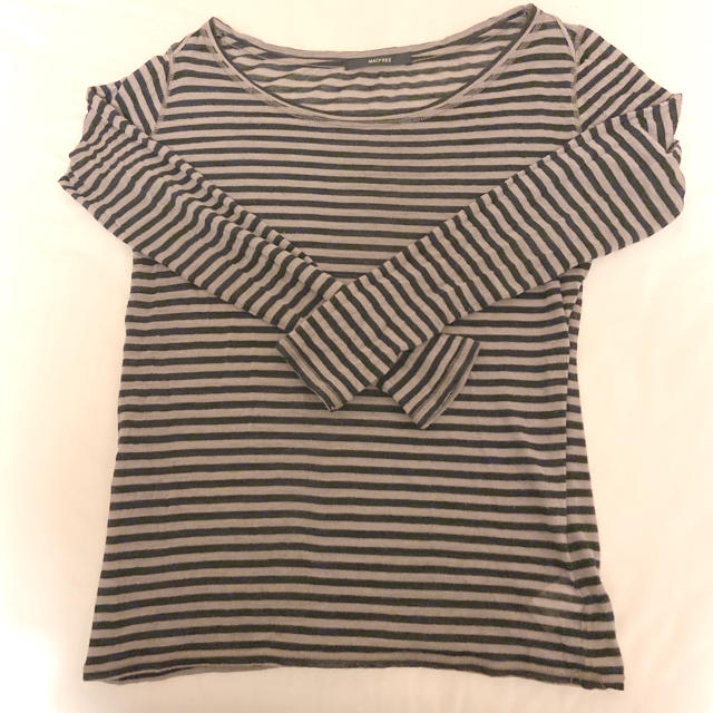 MACPHEE(マカフィー)の☆ ボーダーロングTシャツ／2枚セット ☆ レディースのトップス(Tシャツ(長袖/七分))の商品写真