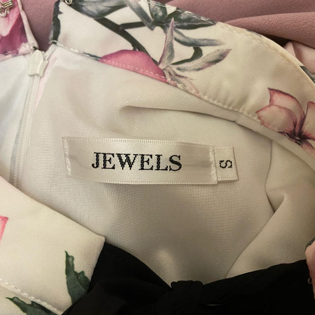 JEWELS(ジュエルズ)のJewels ジュエルズ ♡ ドレス フリル 花柄 キャバ嬢 キャバクラ レディースのフォーマル/ドレス(ミニドレス)の商品写真