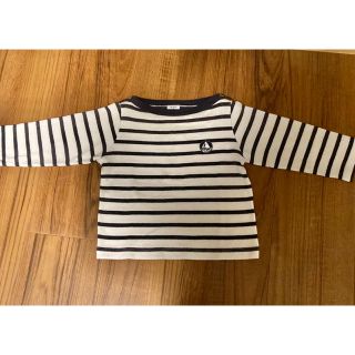 プチバトー(PETIT BATEAU)のプチバトー  長袖トップス 18m/81㎝(Ｔシャツ)