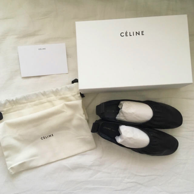 新版 celine - Celine ソフトバレリーナ 36 バレエシューズ フラット