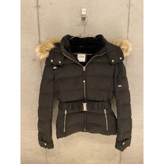 ザラ(ZARA)のZARA ダウンコート Mサイズ　新品ファー(ダウンコート)