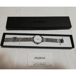 ムルーア(MURUA)のＭＵＲＵＡ時計 【限定ノベルティ】(腕時計)