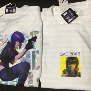 ジーユー(GU)の新品 2枚セット 攻殻機動隊 GHOST IN THE SHELL Tシャツ  (Tシャツ/カットソー(半袖/袖なし))