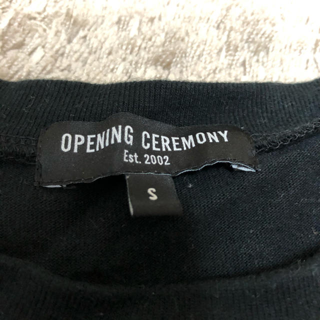 OPENING CEREMONY(オープニングセレモニー)のopening ceremony 裾テープカットソー メンズのトップス(Tシャツ/カットソー(半袖/袖なし))の商品写真