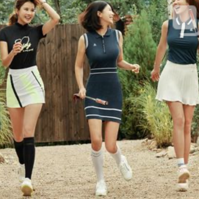 Le coq golf ルコック ゴルフ ワンピース スカート 韓国 golf | フリマアプリ ラクマ