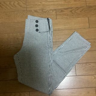 ザラ(ZARA)のチェックスキニーレギンス(スキニーパンツ)