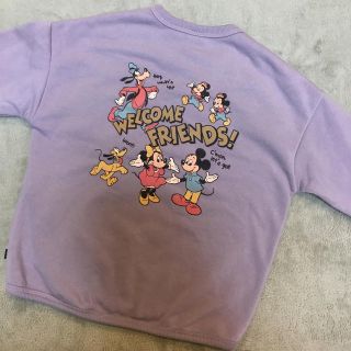 ディズニー(Disney)の新作  完売品 入手困難 レア ❤️ ディズニー ミッキー 裏起毛 トレーナー(Tシャツ/カットソー)