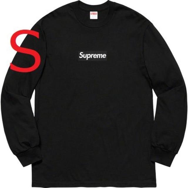 Supreme Box Logo L/S Tee Black S シュプリーム - Tシャツ/カットソー ...