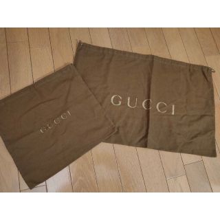 グッチ(Gucci)のGUCCIグッチ　収納袋2枚セット(ハンドバッグ)