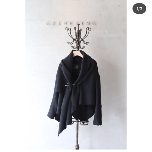 専用　fumito ganryu 19aw blanket cote ブラック