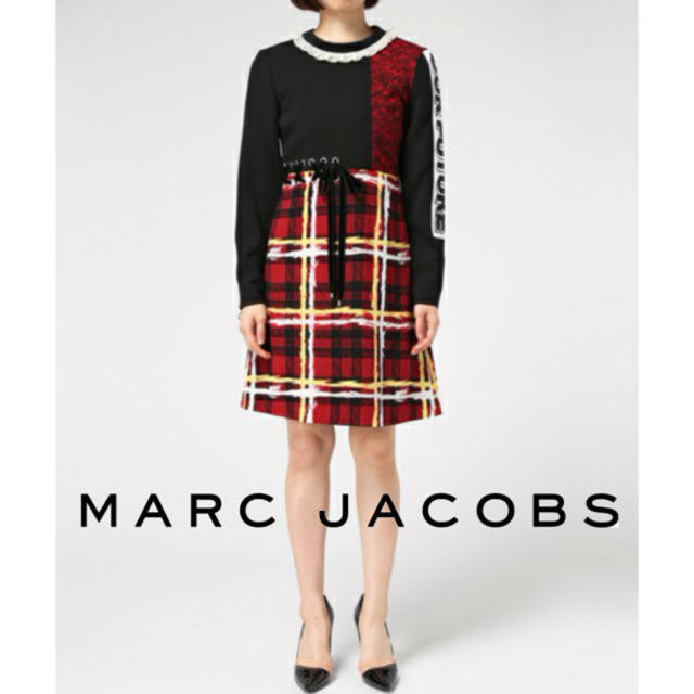 MARC BY MARC JACOBS - MARC JACOBS 美品 レーシングドレス マークジェイコブス　ワンピース