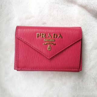 プラダ(PRADA)のPRADA　ミニウォレット　三つ折り財布(財布)