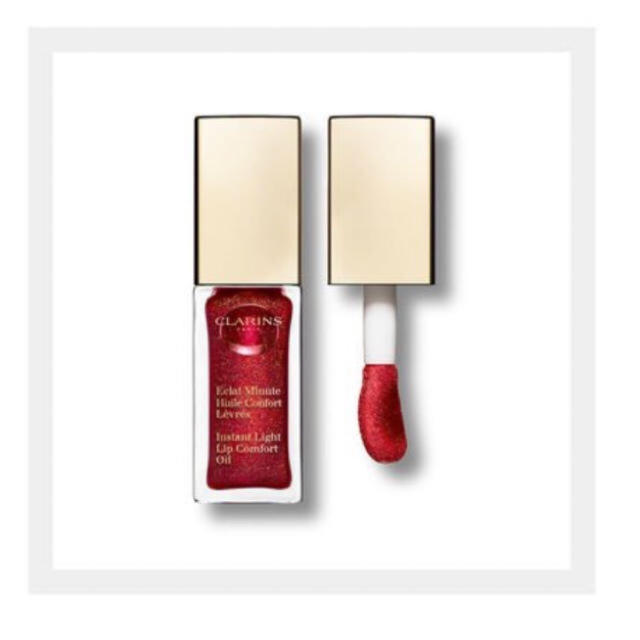 CLARINS(クラランス)の新品未使用　クラランス  リップオイル　09レッドベリーグラム コスメ/美容のベースメイク/化粧品(リップグロス)の商品写真