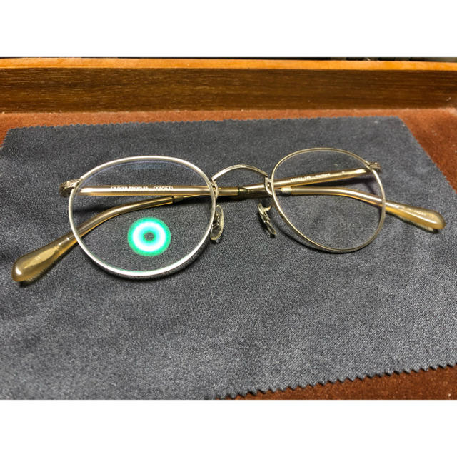 メンズOLIVER PEOPLES Hartford 度なしレンズ入り