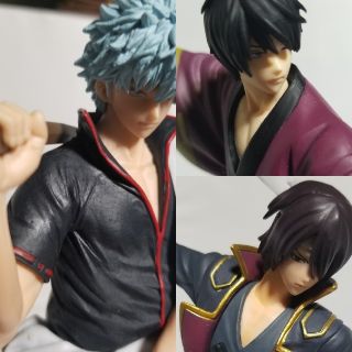 バンプレスト(BANPRESTO)の【銀魂◇フィギュア3体セット 銀時銀時+高杉晋助2体】箱なし 美品(アニメ/ゲーム)