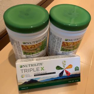 アムウェイ(Amway)のアムウェイ トリプルx レフィル ニュートリ プロテイン(オールプラント)(ダイエット食品)