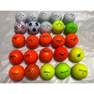 キャロウェイ(Callaway)の★オレンジさん専用受付★ゴルフボール(マルチカラー25ケパック)(その他)