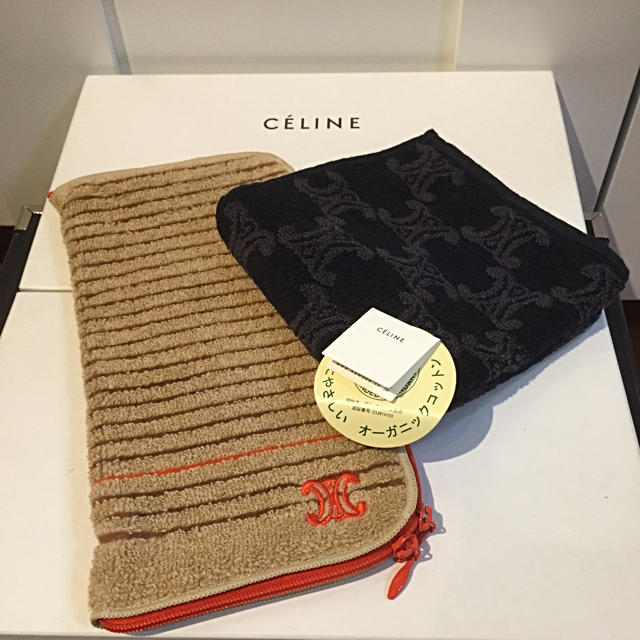 celine(セリーヌ)のCELINE 2点set レディースのファッション小物(ハンカチ)の商品写真