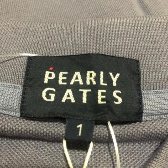 PEARLY GATES(パーリーゲイツ)のパーリーゲイツ ノースリーブポロシャツ 1 レディースのトップス(ポロシャツ)の商品写真