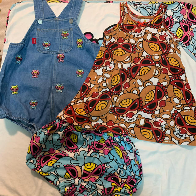 HYSTERIC MINI(ヒステリックミニ)の【専用】3点セット キッズ/ベビー/マタニティのキッズ服女の子用(90cm~)(その他)の商品写真