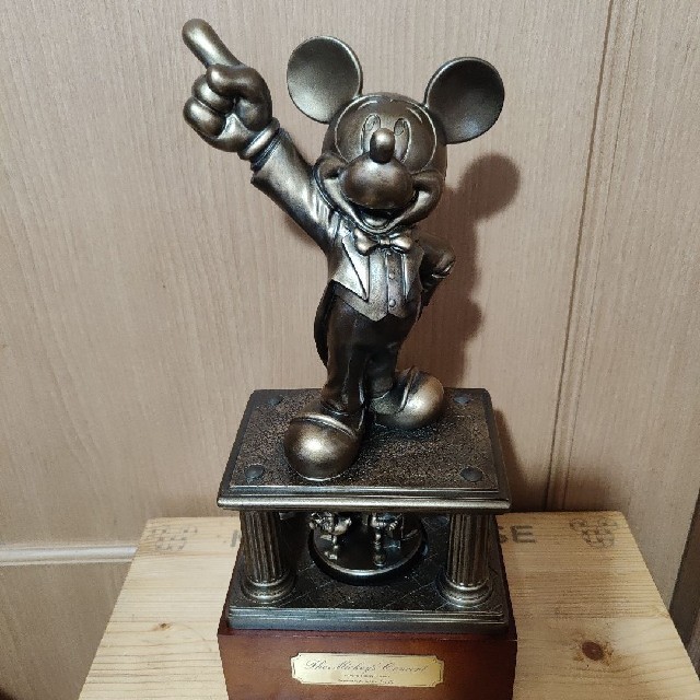 Disney ミッキーマウス 第一生命 非売品 オルゴール 小物入れ-