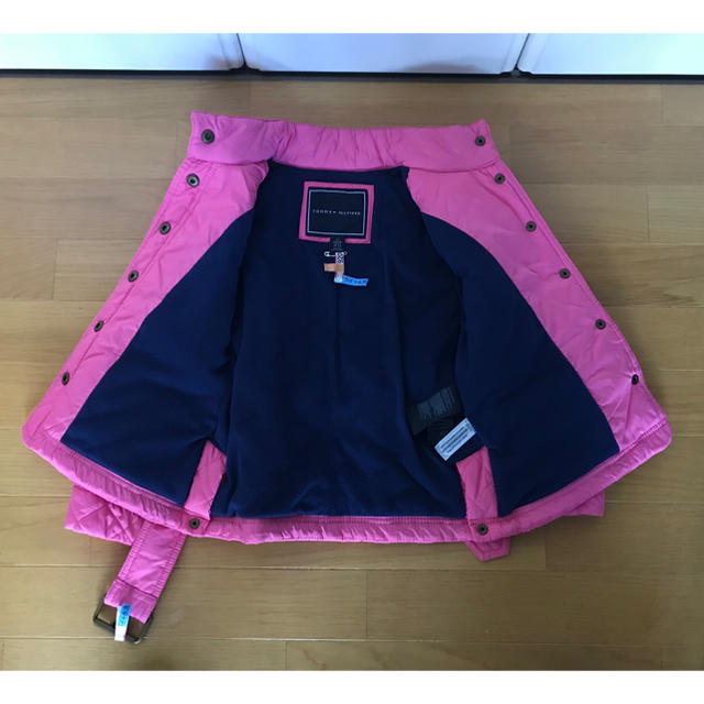 TOMMY HILFIGER(トミーヒルフィガー)の キルティングジャケット 110   トミーヒルフィガー キッズ/ベビー/マタニティのキッズ服女の子用(90cm~)(ジャケット/上着)の商品写真