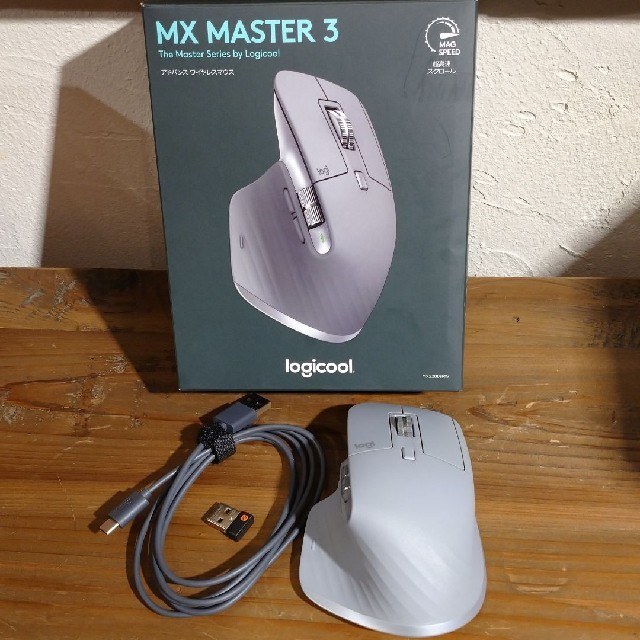 ぽんず様専用 ロジクール アドバンスド ワイヤレスマウス MX Master 3 スマホ/家電/カメラのPC/タブレット(PC周辺機器)の商品写真
