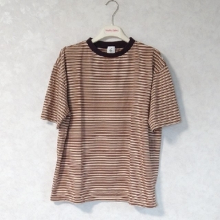 「【新品】6(ROKU)＞マルチボーダービッグTシャツ/ユーナ ...