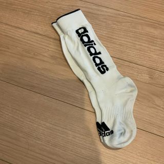 アディダス(adidas)のサッカー　靴下　adidas アディダス　白　18-22cm(靴下/タイツ)