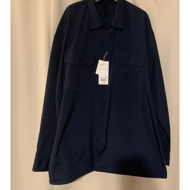 BEAMS(ビームス)のBeams ssz ah ネイビーセットアップwork shirt パンツXL  メンズのスーツ(セットアップ)の商品写真