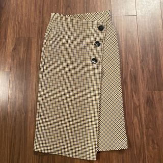 ザラ(ZARA)のZARA巻きスカート美品(ロングスカート)