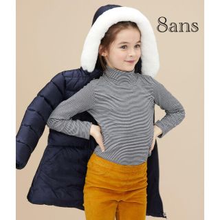 プチバトー(PETIT BATEAU)の新品  プチバトー  タートル ネック 8ans  長袖 Tシャツ(Tシャツ/カットソー)