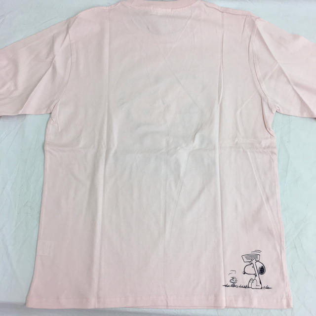 SNOOPY(スヌーピー)の新品 スヌーピー  長袖Tシャツ　L ピンク レディースのトップス(Tシャツ(長袖/七分))の商品写真