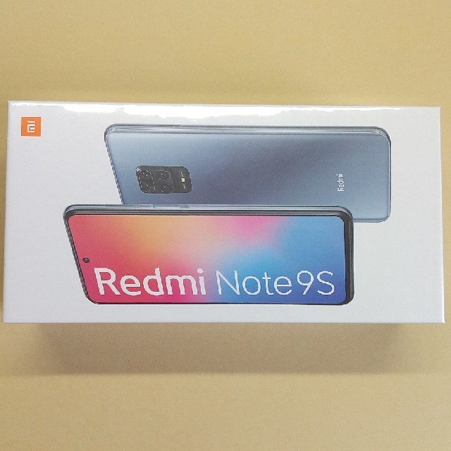 Xiaomi Redmi Note 9s 64GB オーロラブルー　スマホ送料無料