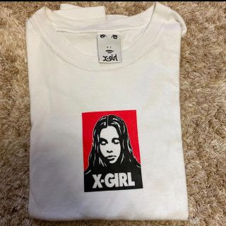 エックスガール(X-girl)のX-girl Tシャツ 白 黒 値下げしました！(Tシャツ(長袖/七分))