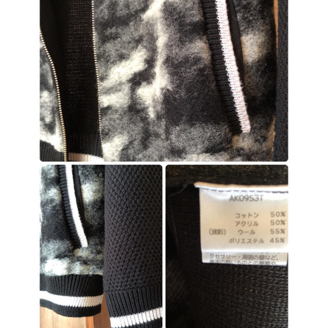 タップルーツ☆ニットブルゾン レディースのジャケット/アウター(ブルゾン)の商品写真