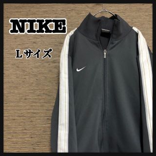 ナイキ(NIKE)の【ナイキ】ジャージ　トラックジャケット スリーブテープ　刺繍ロゴ　L 5(その他)